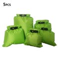 thumbnail image 3 of Lot de 5 Sacs Étanches Secs pour Moto, Radeaux, Kayak, Dérive, Rafting, Canotage, Sac Pliable Portable de Randonnée, Natation, Voyage Vert, 3 of 7