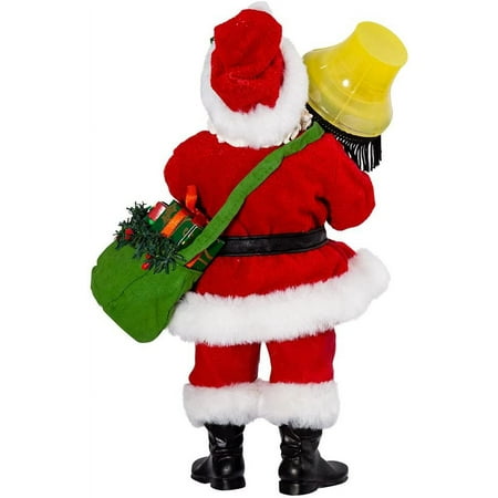 Kurt Adler 10-Inch Leg Lamp Fabriché Santa with Light