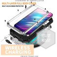 thumbnail image 6 of Case for iPhone 16 Plus,Military Grade 3 in 1 Metal Full-Body Rugged Stylish Kickstand Protective Case with Built-in Screen Protector Phone Case for iPhone 16 Plus,6.7 inch 2024 (Silver), 6 of 14