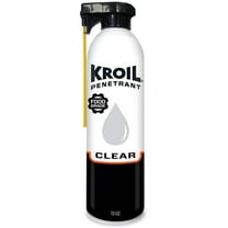Kroil Clear Food Grade Penetrating Oil SprayTech 360° Nozzle & Straw (Aerosol Spray-13oz Can-Single), Odorless Non-Staining Industrial Rust Penetrant, NSF-H1 Registered, Kosher Certified (CKS132ST)