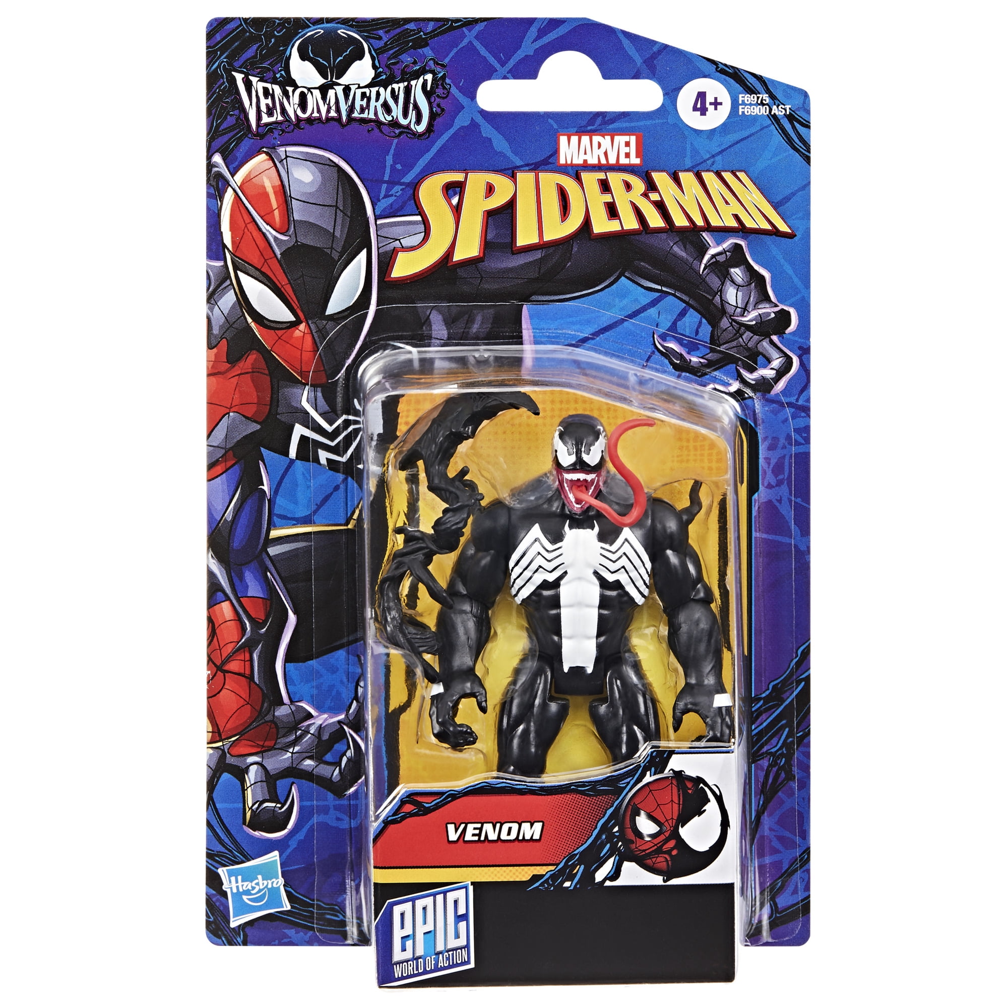 Marvel Spider-Man Epic Hero Series, figurine articulée Venom de 10 cm