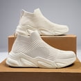 thumbnail image 2 of Men's Breathable Slip-On Sneakers - Casual Sneakers Suitable for Jogging, Round-Toe Lightweight with Cushioned MD Sole & Insole, Spring Summer Fall Casual Attire, Minimalist Sportswear (No Laces), 2 of 7