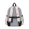 thumbnail image 3 of Princess and Swan Pink Pattern Cute School Backpack with Padded Back and Adjustable Shoulder Straps 13.4"x11"x4.7", 3 of 5