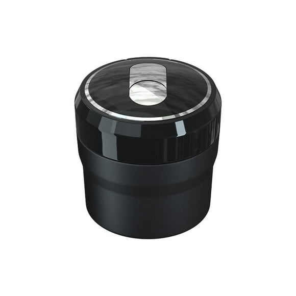 Feltree Automotive Ashtray Ceramic Inner Liner Open Cover Automotive Ashtray LED Light Flame Retardant Automotive Ashtray