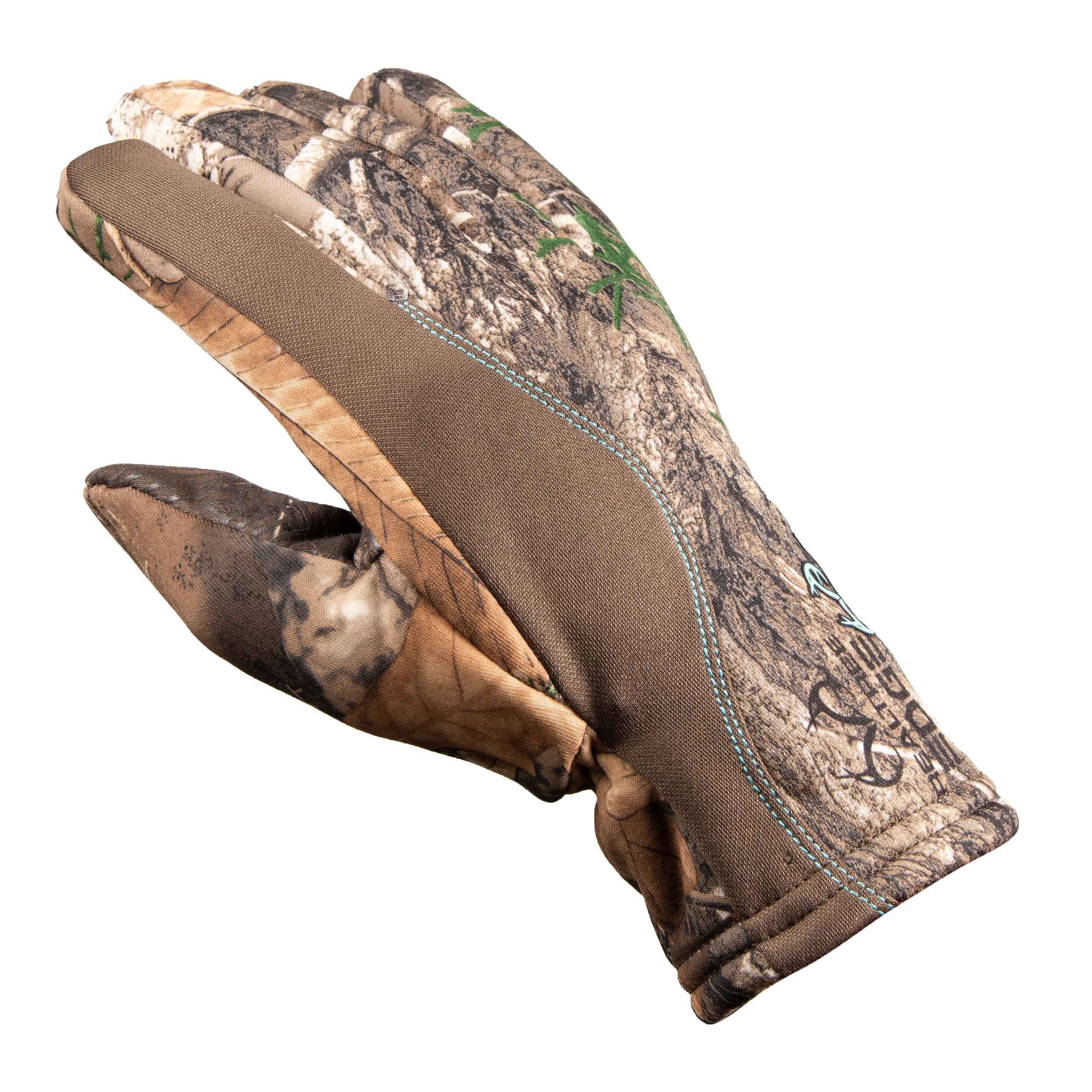 Realtree Edge Women's Sherpa Lined Hunting Winter Gloves