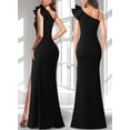 thumbnail image 2 of Vestido VFSHOW Maxi fruncido con volantes y una correa para el hombro para mujer, 2 of 6