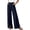 Navy, variant on BTFBM Wide Leg Pants Woman High Waisted Button Business Casual Dressy Trousers Office Work Palazzo Pants Pockets