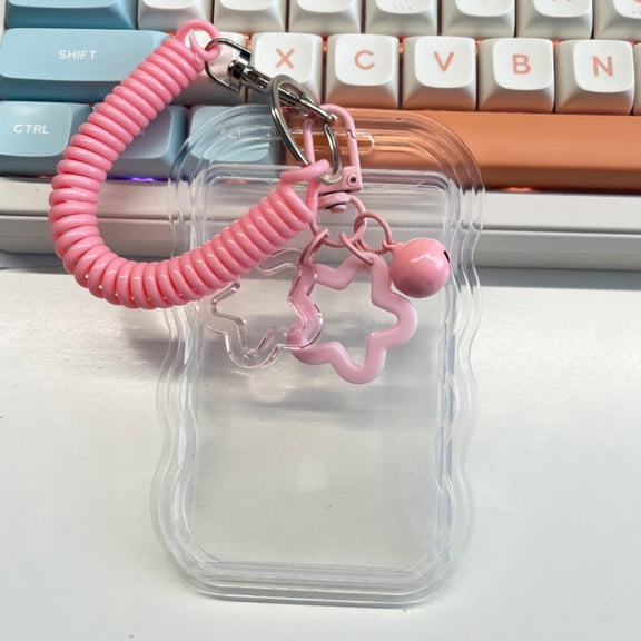 Transparent Bus Card Holder Student ID Card Holder Student Metro Card Holder Campus ID Card Holder Back-to-School Season Card Holder Celebrity Card Holder Fan Card Holder