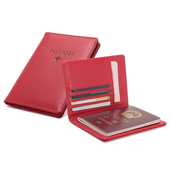 TIMIFIS Neutral Multi-purpose Travel Passport Wallet Tri-fold Document Organizer Holder Slim Wallet - Baby Days