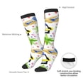 thumbnail image 4 of Honeii Penguins On The Beach Print Long Socks,Novelty Design Socks Gift for Men and Women,Crew Socks,Calf Socks, 4 of 6