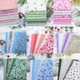 thumbnail image 3 of Cagogo 2Pcs 7PC Fabric Squares Bundle, Quilting Sewing Patchwork DIY Material, Pre-Cut Cotton Fabric Squares for Quilting and Sewing Projects, Soft Breathable Fabric for Crafts, Little One, 3 of 9