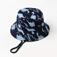 thumbnail image 4 of Gorro de algodón con estampado Floral para niños y niñas, gorro de verano con estampado de flores, para el sol, 4 of 4