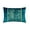 Blue, variant on The HomeCentric Decorative Brown 12"x14" (30x35 cm) Lumbar Pillow Cover, Suede Solid, Foil, Patchwork, Velvet, Faux Leather Cord Oblong Pillow, Patchwork Pattern Modern Style - Resplendent Brown