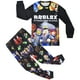 thumbnail image 3 of Ropa de juego Roblox para niños medianos y grandes, traje de Casa de manga larga, pijamas de dos piezas, regalo de cumpleaños para niñas y niños, 3 of 4
