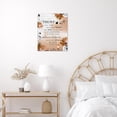thumbnail image 2 of Framed Trust in the Lord Proverbs 3:5-6 Canvas Wall Art - Christian Daisy & Butterfly Floral Wall Decor, Ready to Hang Religious Scripture Prints for Living Room, Bedroom & Home, 2 of 6