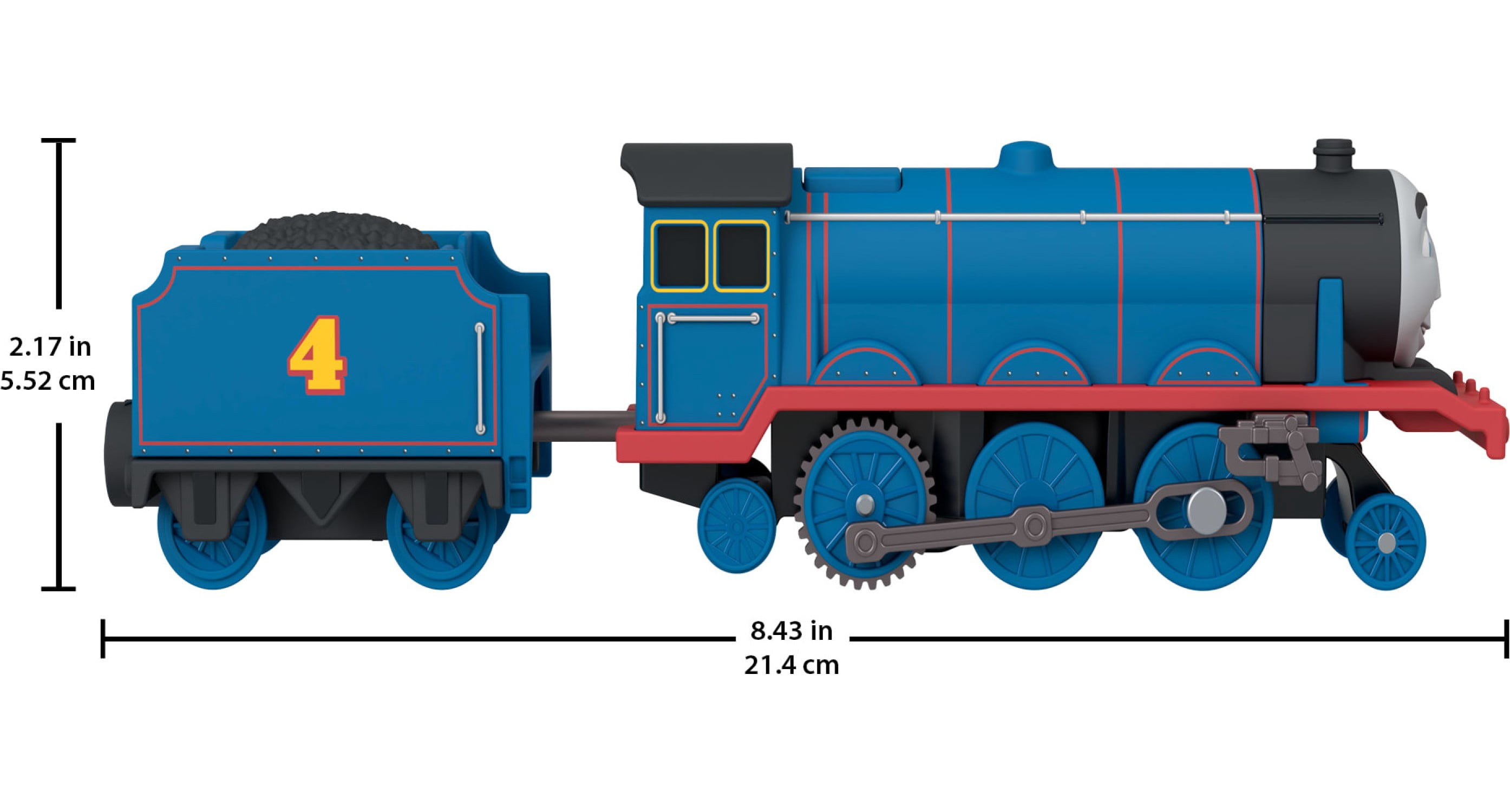 Thomas & Friends by Fisher-Price Motorized Engine, Battery-Powered Toy Train (Styles May Vary)
