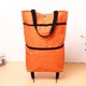 thumbnail image 5 of B11-46 Shopping Trolley Bag Multifunción portátil Oxford Folable Tote Cesta de compra Bolsas de comp Abanopi Verde, 5 of 7