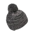 thumbnail image 3 of Gravity Threads Kids Beanie 4 Tone Fun w Pom- Grey/Black, 3 of 4