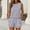 Blue, variant on NMMUED 2 Piece Sets for Women Summer Casual Sleeveless Striped Tank Top and Matching Drawstring Shorts with Pockets Beach Vacation Lounge Outfits Wear Black L