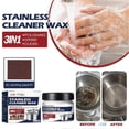 thumbnail image 5 of Stainless Steel Stain Cleaner and Polish, Stainless Steel Cleaning Wax, Powerful Cookware Cleaning Paste, Stainless Steel Stain Remover, 5 of 5