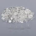 thumbnail image 2 of veasfak 200x EARRINGS POST with 10mm Flat Stud Jewelry Making Findings Craft, 2 of 9
