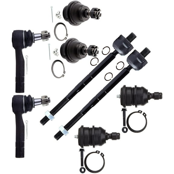 CCIYU Inner Outer Tie Rod Ends Upper Lower Ball Joints fit for 1998 99 00 01 02 03 04 05 06 07 08 09 10 11 for Ford Ranger 8Pcs Suspension Kit