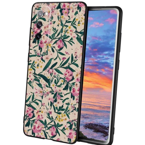 Compatible with Samsung Galaxy A02S(US Model) Phone Case, Little-Flowers-81 Case Men Women, Flexible Silicone Shockproof Case for Samsung Galaxy A02S(US Model)