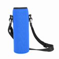 thumbnail image 2 of Porte-bouteille isotherme pour sports de plein air, housse anti-brûlure avec sangle (bleu), 2 of 5