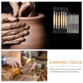 thumbnail image 5 of CATIEBYE 14Pcs Wood Carving Chisels for Hand Engraving Tools Multi Color Kids, 5 of 5