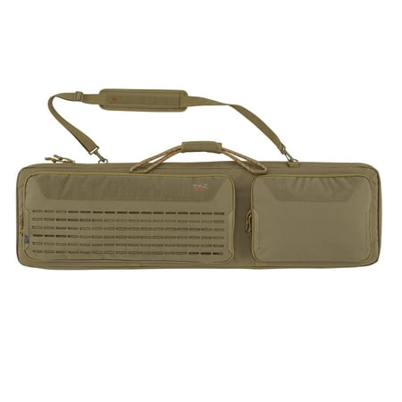 Tac-Six™ 46 Lockable Rifle Soft Case Molle Front Coyote