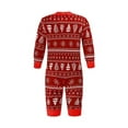 thumbnail image 4 of Matching Family Pajamas Sets Christmas PJ's Snowflake Print Top and Pants Bottom Sleepwear, 4 of 6