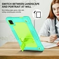 thumbnail image 2 of Fancing Case for T-Mobile Revvl Tab 5G 2023 Released Tablet,Shoulder Strap Soft Silicone & Hard Back Hybrid Shockproof Kids Friendly Protective Case for REVVL TAB 5G 2023 Released (Mint Green), 2 of 6