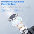 thumbnail image 3 of Auriculares inalámbricos BANIGIPA Open Ear Bluetooth 5.4 40H Playtime, 3 of 9