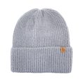 thumbnail image 2 of Empire Cove Womens Ribbed Knit Cuff Beanie Light Gray, 2 of 4