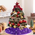 thumbnail image 6 of Darzheoy Christmas Tree Skirt Christmas Tree Bottom Decoration Apron Sequin Christmas Tree Skirt Glitter Tree Skirt for Xmas Holiday Party Decor, 6 of 7