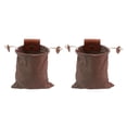 thumbnail image 3 of Eigraketly Bolsa de forraje PU Mini Mushroom Cosecha Bolsa Llaves Monedas Contenedor Acampar al aire libre Cinturón marrón Type2 NO2, 3 of 6