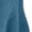 Blue, variant on Womens Shirts Summer 7 Quarter Sleeve V Neck Solid Color Loose Top T Shirt Casual Shirt Womens Tops