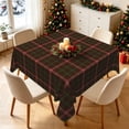 thumbnail image 4 of Tchckioa Christmas Decor Tablecloth for Kitchen,70x70 Inch Waterproof Table Cloth Cover,Square, 4 of 7