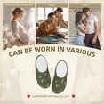 thumbnail image 7 of Lsque Birds Wild Ducks Pattern Womens Comfort Cotton on Scuff With Memory Foam and Anti-skid Sole Slipper-44/45, 7 of 7