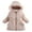 Pink75, variant on Darzheoy Girl Winter Coats Heavyweight Hooded Puffer Jacket Kid Parka Fleece Snow Outwear