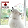 thumbnail image 6 of Pet Emergency FIRE Alert Save Rescue Our Animals They are Inside  5 pk Vinyl Window Sticker 5x5 Waterproof Decal Dog Cat in House on Fire, 6 of 8