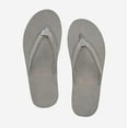 thumbnail image 2 of Hari Mari Women's Fields Memory Foam Flip Flops (Light Gray/Blush, 7), 2 of 5