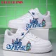 thumbnail image 3 of Zapatillas de deporte de puntada para niños y niñas, zapatos informales de baloncesto, correr, deportes de moda, regalo para niñas de 7 y 18 años, 3 of 5