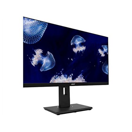 Acer B277U bmiipprzx 27" WQHD 2560 x 1440 IPS Monitor with Adaptive-Sync | 75Hz Refresh Rate | 4ms (G to G) | 100% sRGB | Display Port, Mini Display Port, 2 x HDMI 2.0, USB and Audio-Out Ports