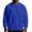 Royal Blue, variant on Dwelliawo Men's Fleece Lined Crewneck Sweatshirt Long Sleeve Loose Fit Soft Basic Pullover Sweatshirt Royal Blue 2XL