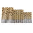 thumbnail image 3 of 98pcs Titanium Coated High Speed Steel Twist Drill Bit 1.5mm-10mm Drill Bits Straight Shank, 3 of 4