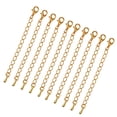 thumbnail image 2 of EIMELI 20pcs Extension Necklace Extenders Jewelry Making Findings 75mm, 2 of 8