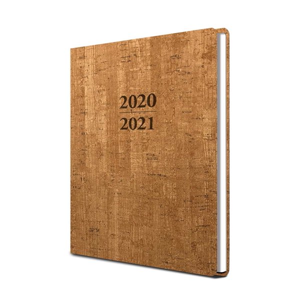 Sorrento press 2021 large cork planner paperback walmart