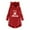 Red, variant on Meihcang Fuzzy Hoodies for Women with Ear Cute Graphic Hooded Sweatshirt Winter Warm Sherpa Fleece Loungewear Curve Hem Button Pullover Hoodies with Pocket Black S