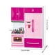 thumbnail image 2 of Juego de cocina - Mini juego de cocina realista - Juego de cocina para interiores - Juguetes para niños pequeños, niñas y refrigerador, 2 of 5